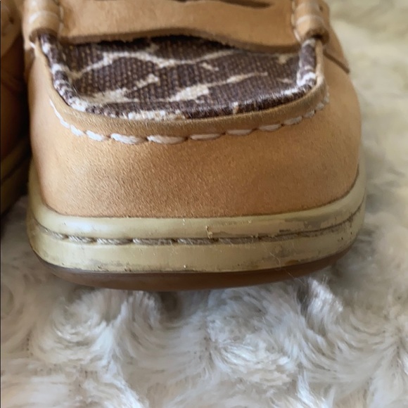 Leopard print Sperry Top Sider loafers - Picture 7 of 8